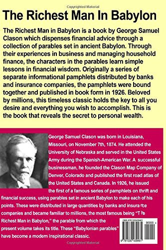 The Richest Man in Babylon: The Success Secrets of the Ancients