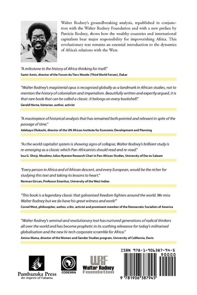 How Europe Underdeveloped Africa by Walter Rodney