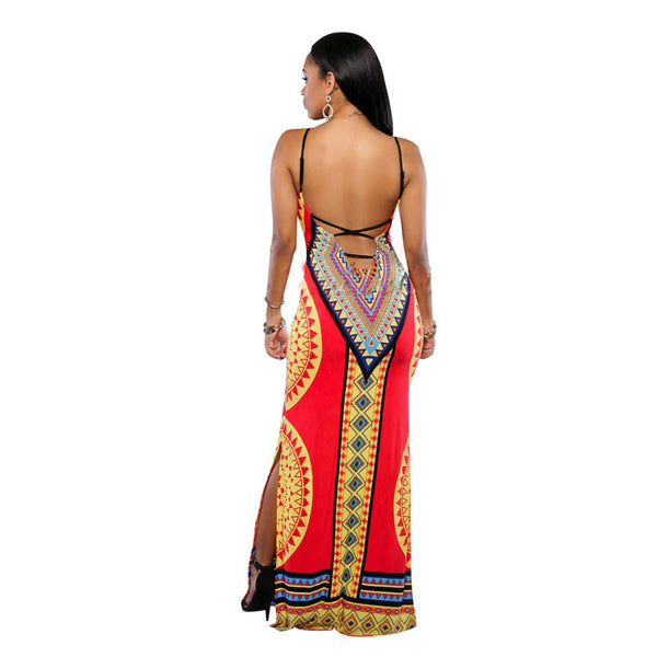 Free Shipping New fashion design african traditional print  Dashiki  Dress African Clothing XY02